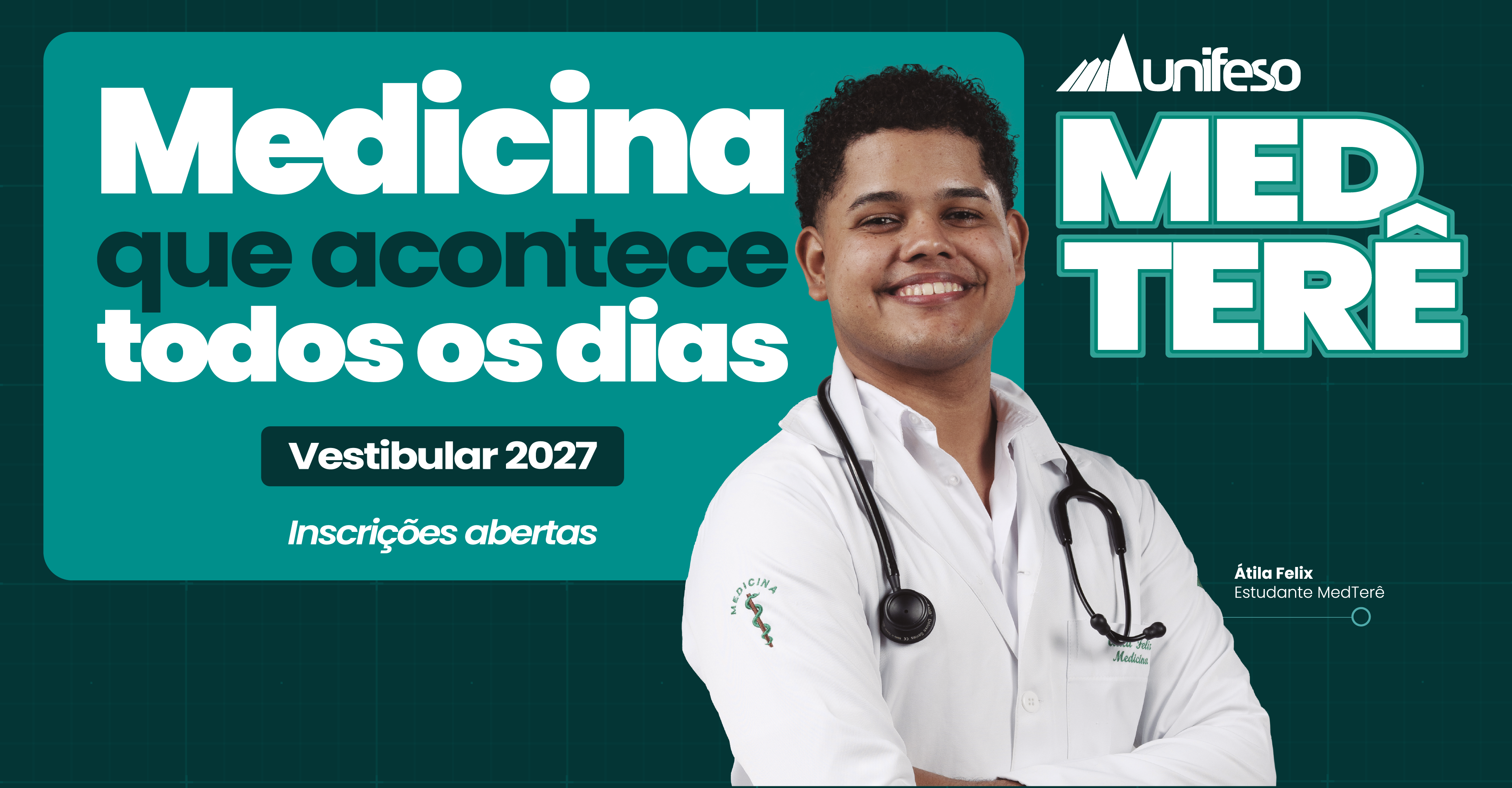 Vestibular Medicina Unifeso 2027 — Medicina que acontece todos os dias